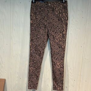 𝅺divided HIGH WAIST SUPDR SKINNY DISTRESSED ANKLE PANTS size 8